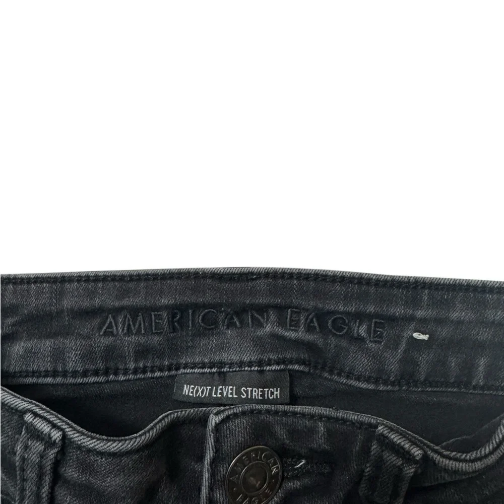 American Eagle High Rise Jeggings Black